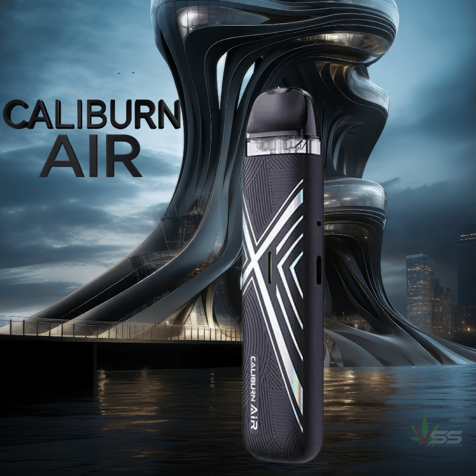 Uwell Caliburn Air Pod Kit-1,000mAh Black Okotoks Vape SuperStore Okotoks Alberta