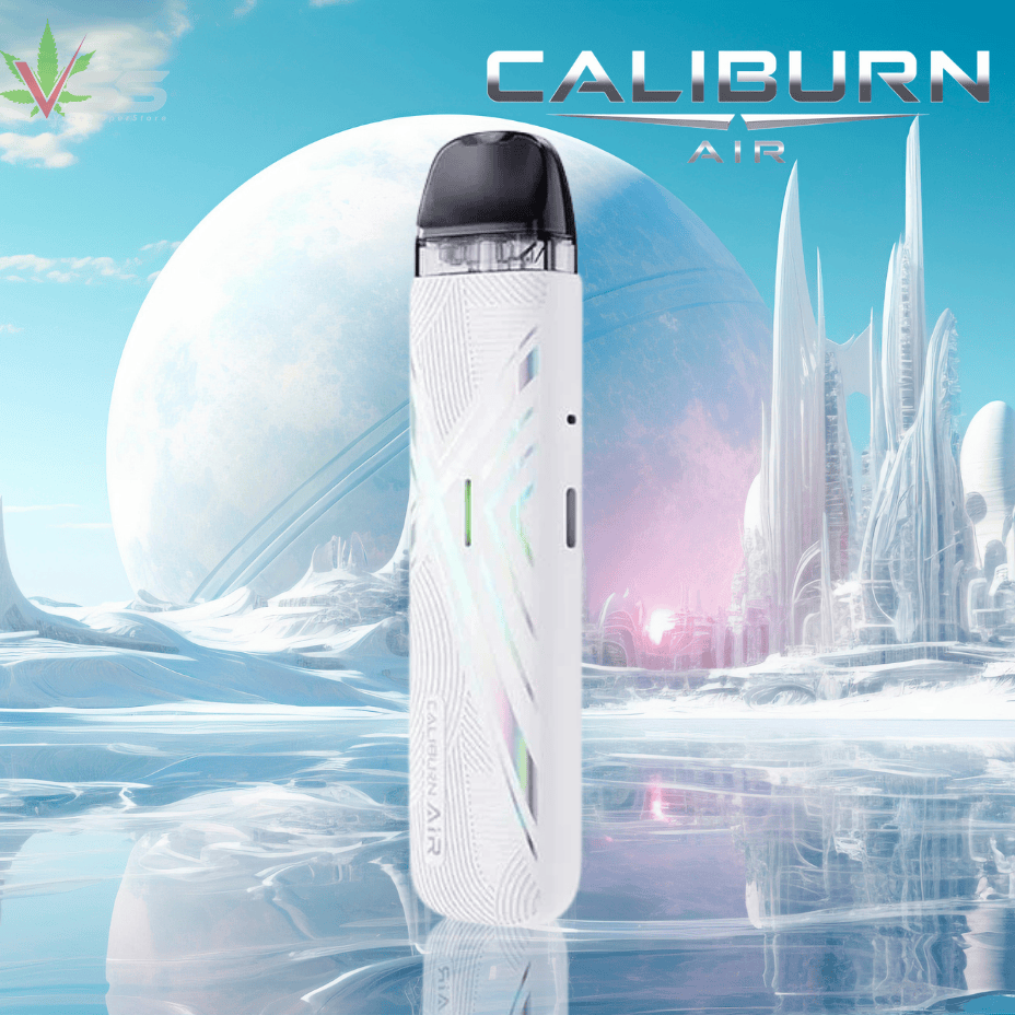 Uwell Caliburn Air Pod Kit-1,000mAh White Okotoks Vape SuperStore Okotoks Alberta