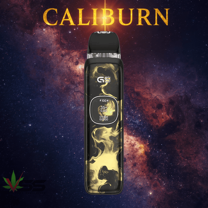 UWELL Caliburn G5 Pod Kit - 1600mAh Black Gold Okotoks Vape SuperStore Okotoks Alberta