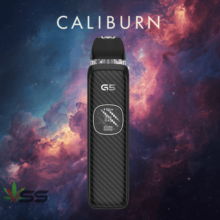 UWELL Caliburn G5 Pod Kit - 1600mAh Carbon Black Okotoks Vape SuperStore Okotoks Alberta