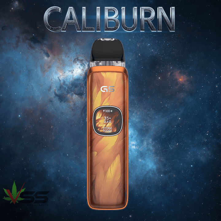 UWELL Caliburn G5 Pod Kit - 1600mAh Orange Feathers Okotoks Vape SuperStore Okotoks Alberta