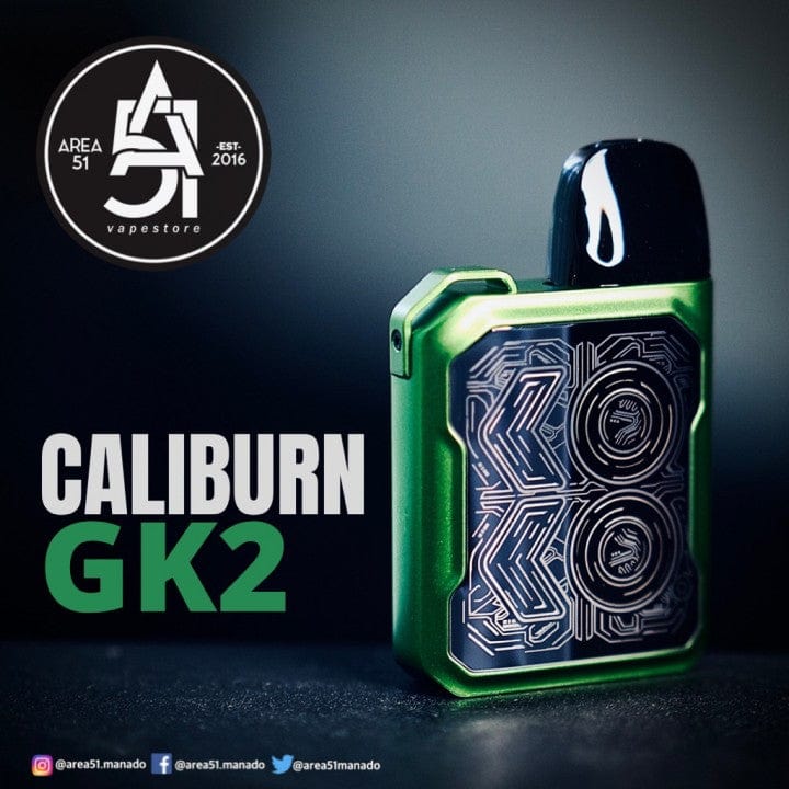 Uwell Caliburn GK2 Pod Kit 690 mAh / Aurora Green Okotoks Vape SuperStore Okotoks Alberta