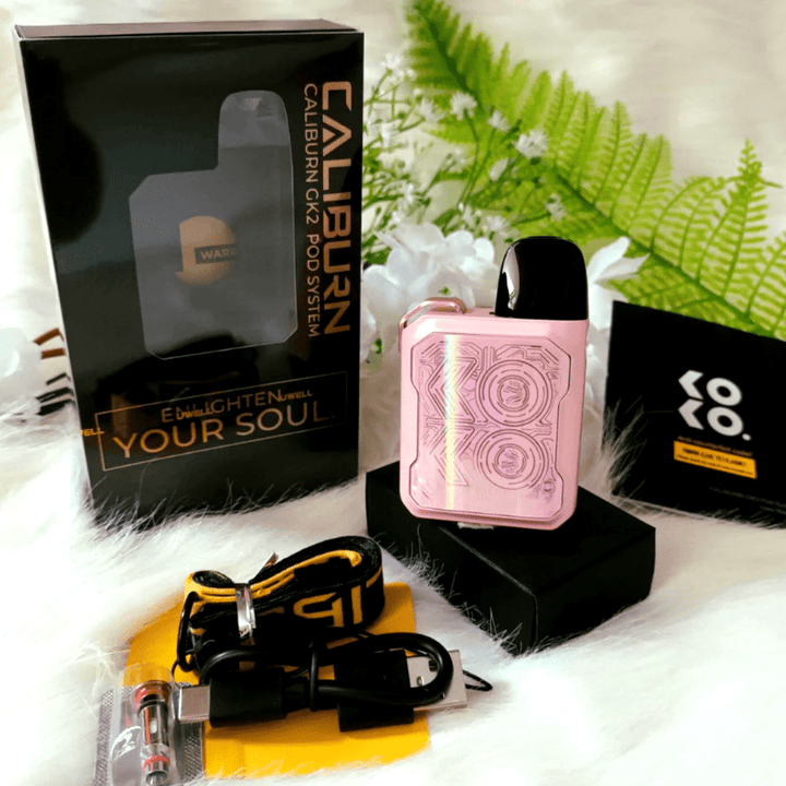 Uwell Caliburn GK2 Pod Kit 690 mAh / Limoid Pink Okotoks Vape SuperStore Okotoks Alberta