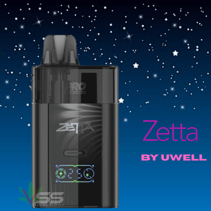 UWELL Zetta Pod Kit-2000mAh Black Okotoks Vape SuperStore Okotoks Alberta