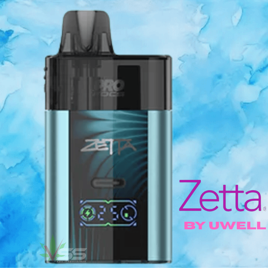 UWELL Zetta Pod Kit-2000mAh Blue Okotoks Vape SuperStore Okotoks Alberta