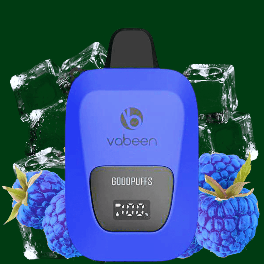 Vabeen Flex Air Ultra 6000-Blue Raspberry Ice 20mg / 13mL Okotoks Vape SuperStore Okotoks Alberta