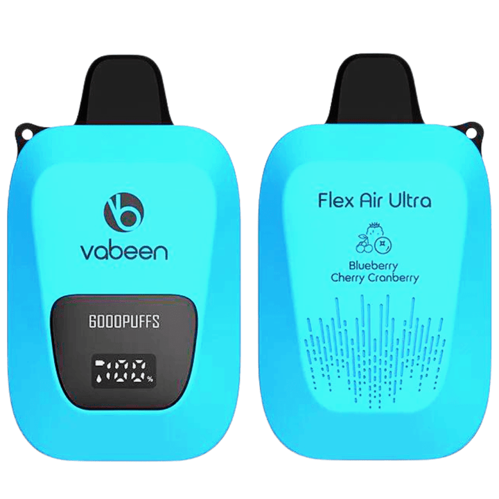 Vabeen Flex Air Ultra 6000 Disposable Vape-Blueberry Cherry Cranberry 20mg / 13mL Okotoks Vape SuperStore Okotoks Alberta