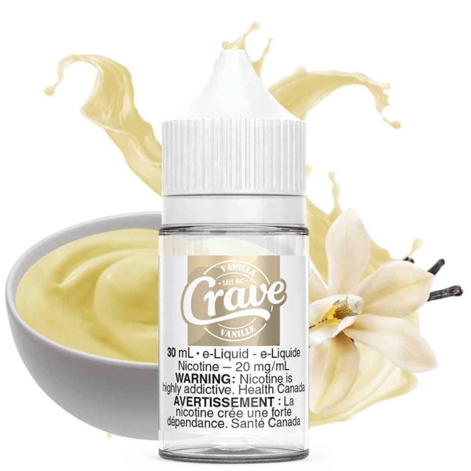 Vanilla Salt by Crave E-liquid 30ml / 12mg Okotoks Vape SuperStore Okotoks Alberta