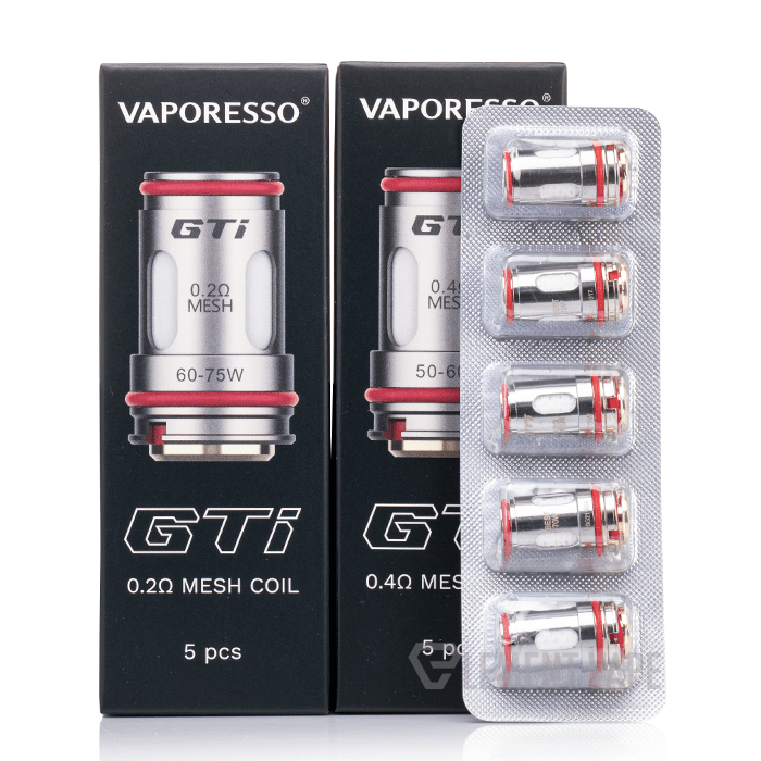 Vaporesso GTI Replacement Coils 5/pkg 5/pkg / 0.15 Meshed Okotoks Vape SuperStore Okotoks Alberta