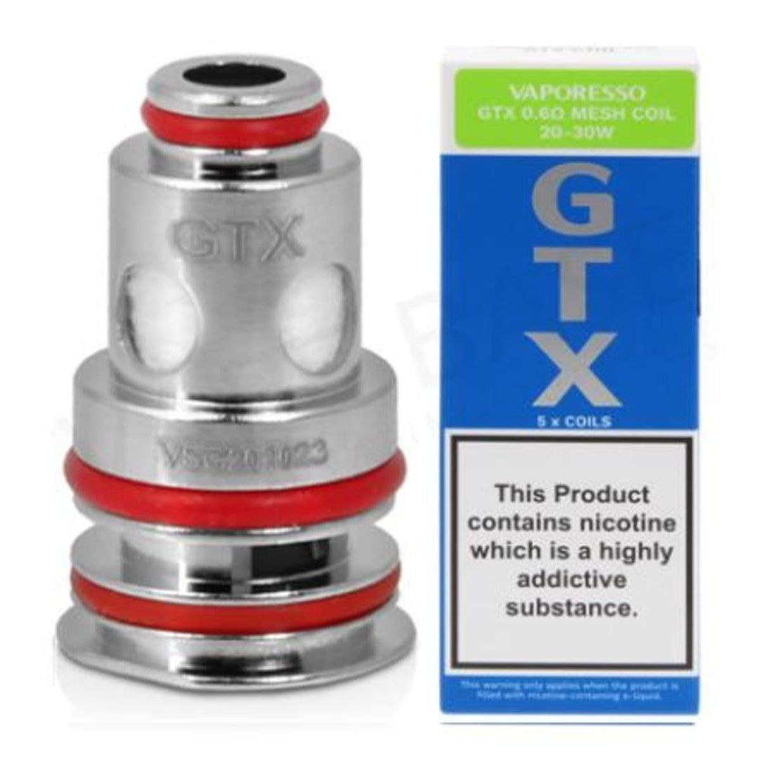 Vaporesso Replacement GTX Coils - 5pck 0.6ohm Okotoks Vape SuperStore Okotoks Alberta