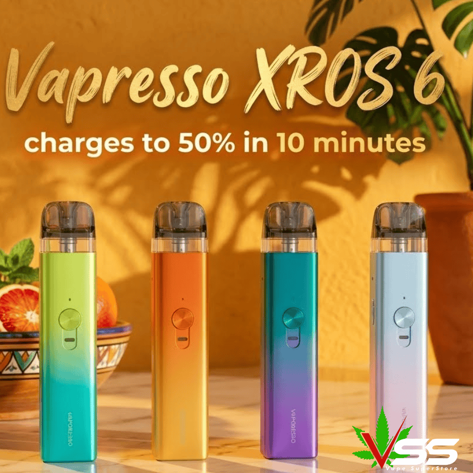 Vaporesso XROS 6 Pod Kit - 1800mAh Okotoks Vape SuperStore Okotoks Alberta