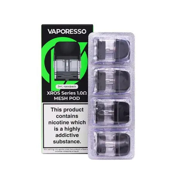 Vaporesso XROS Replacement Pods-4pkg 1.0ohm Okotoks Vape SuperStore Okotoks Alberta