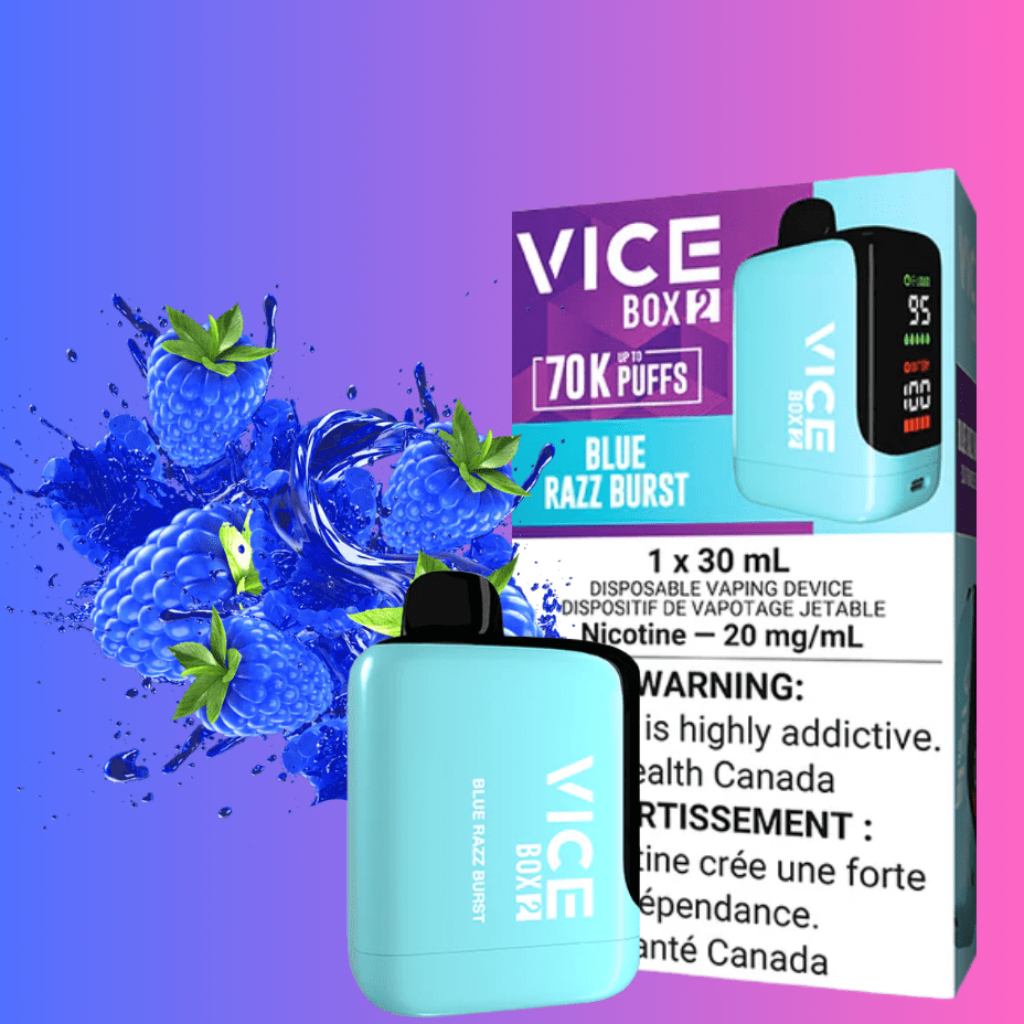 Vice Box 2 Disposable Vape-Arctic Blue Melon Okotoks Vape SuperStore Okotoks Alberta