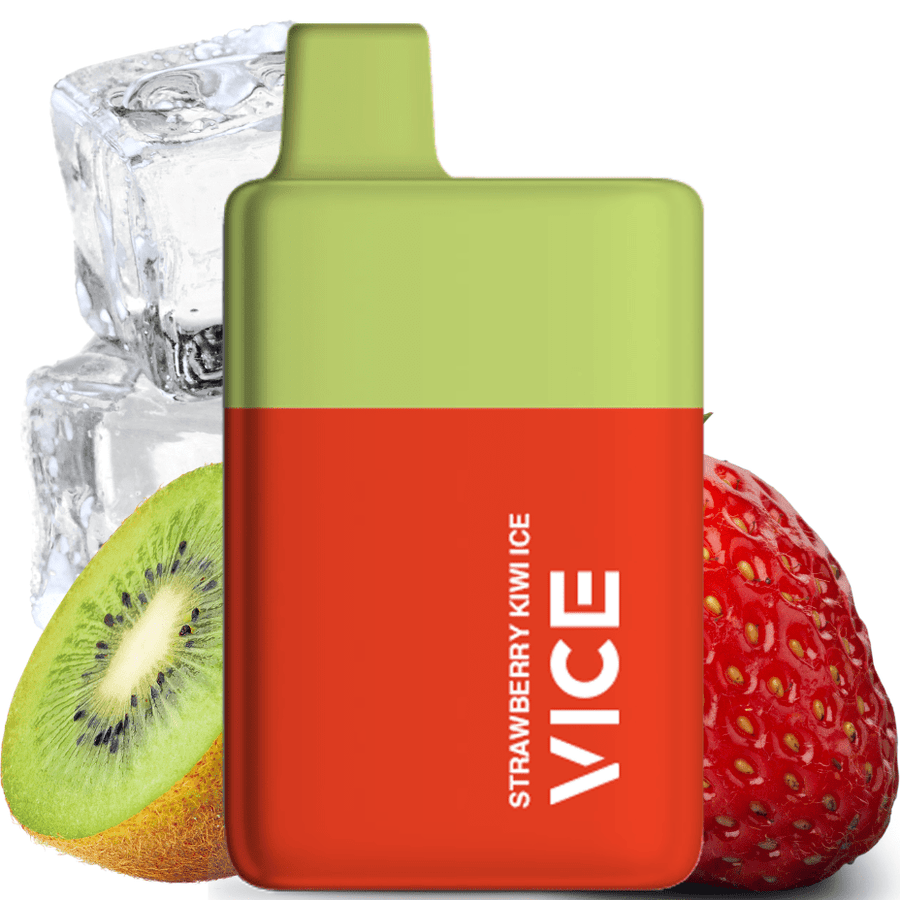 Vice Box 6000 Rechargeable Disposable Vape Strawberry Kiwi Ice 13ml / 20mg Okotoks Vape SuperStore Okotoks Alberta