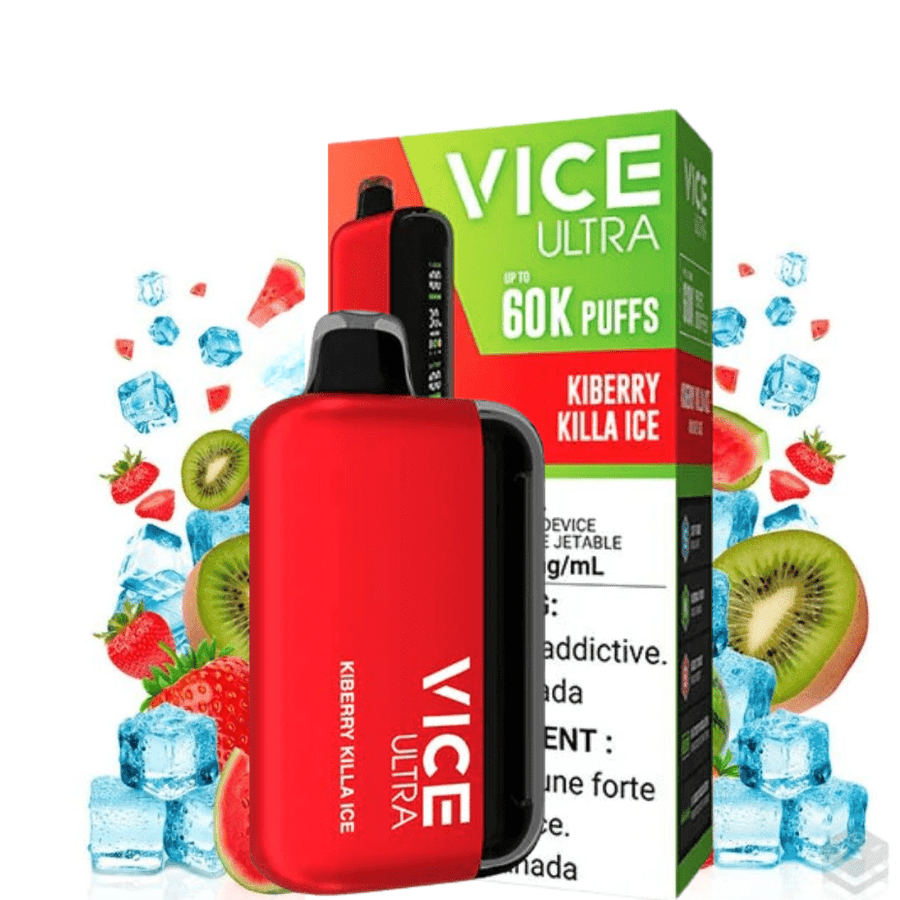 Vice Ultra 60K Disposable Vape - Kiberry Killa Okotoks Vape SuperStore Okotoks Alberta