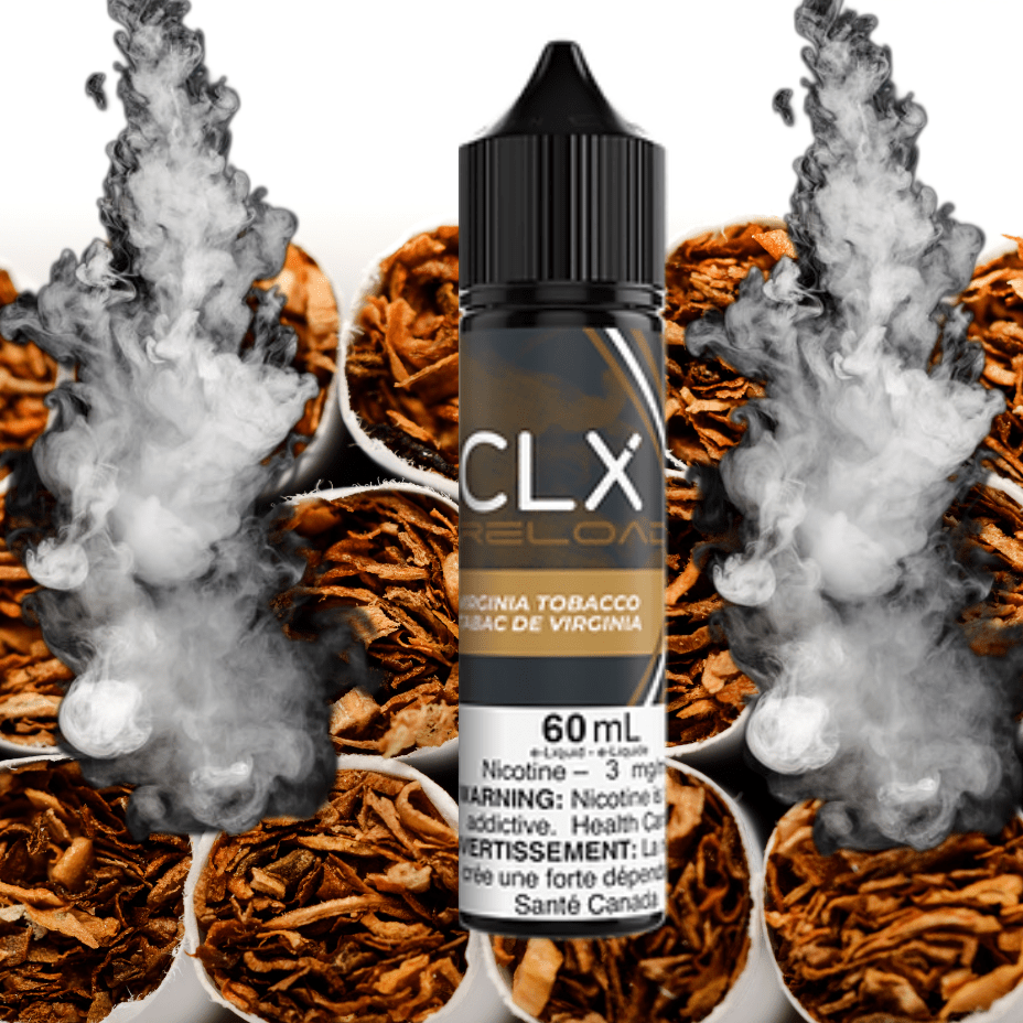 Virginia Tobacco by CLX E-Liquid 60mL / 3mg Okotoks Vape SuperStore Okotoks Alberta