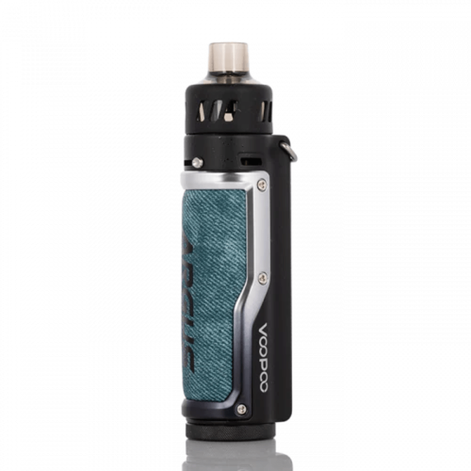 VooPoo Argus Pro Pod Kit Denim Silver Okotoks Vape SuperStore Okotoks Alberta