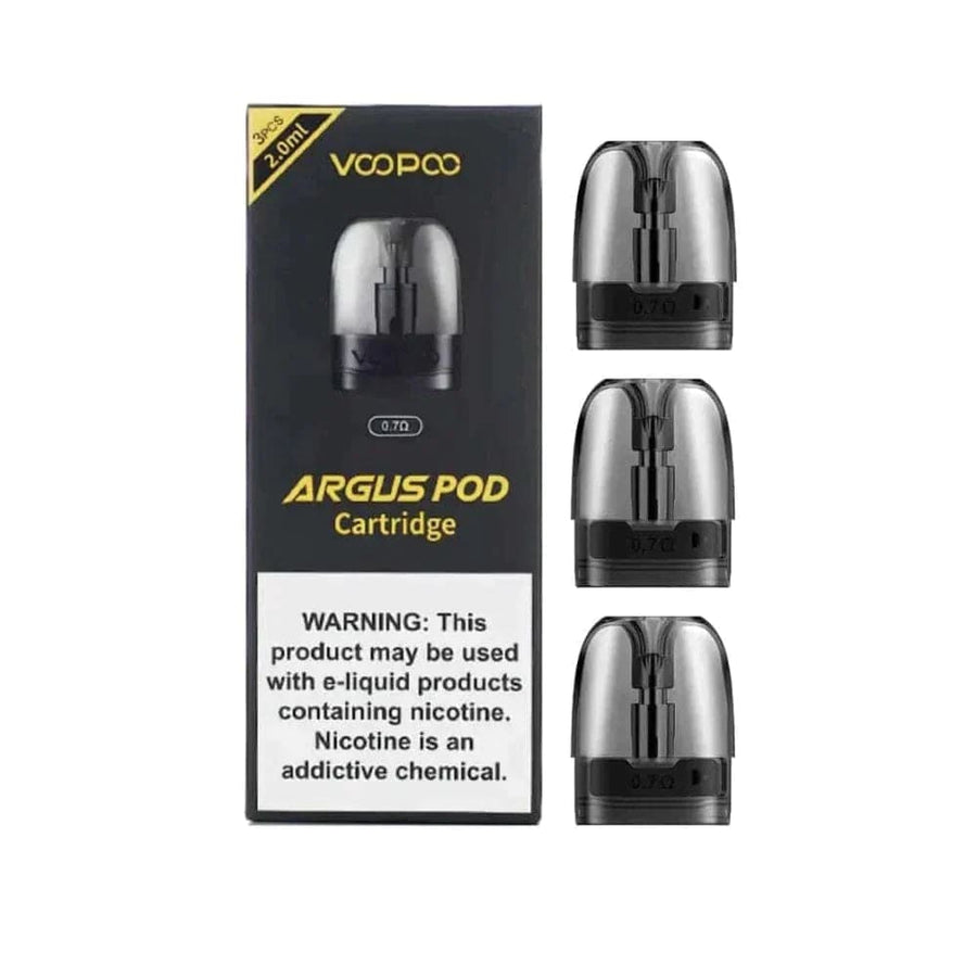 VooPoo Argus Replacement Pods 3pk 0.7Ohm Okotoks Vape SuperStore Okotoks Alberta