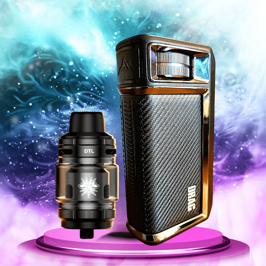 VooPoo Drag 6 Box Mod Kit-220W Black Okotoks Vape SuperStore Okotoks Alberta
