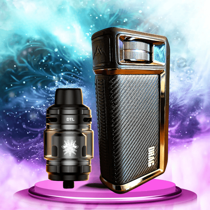 VooPoo Drag 6 Box Mod Kit-220W Black Okotoks Vape SuperStore Okotoks Alberta