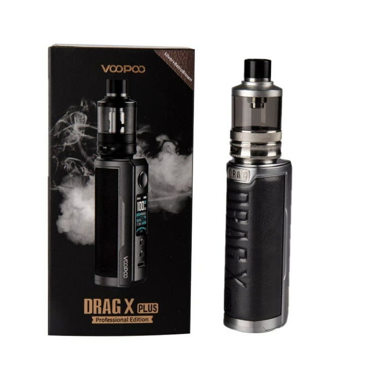 VooPoo Drag X Plus Pro Pod Kit 100W / Black & Black Okotoks Vape SuperStore Okotoks Alberta