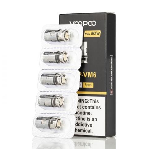 VooPoo PnP Replacement Coils 5/pkg / VM6 Okotoks Vape SuperStore Okotoks Alberta