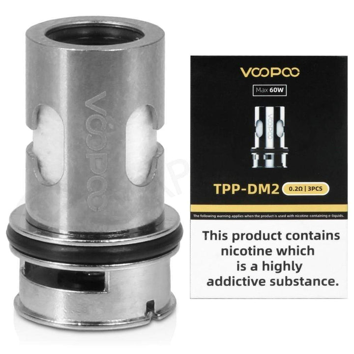 VooPoo TPP Replacement Coils - 3pck DM2 0.2ohm Okotoks Vape SuperStore Okotoks Alberta