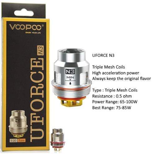 Voopoo UForce Replacement Coils Okotoks Vape SuperStore Okotoks Alberta