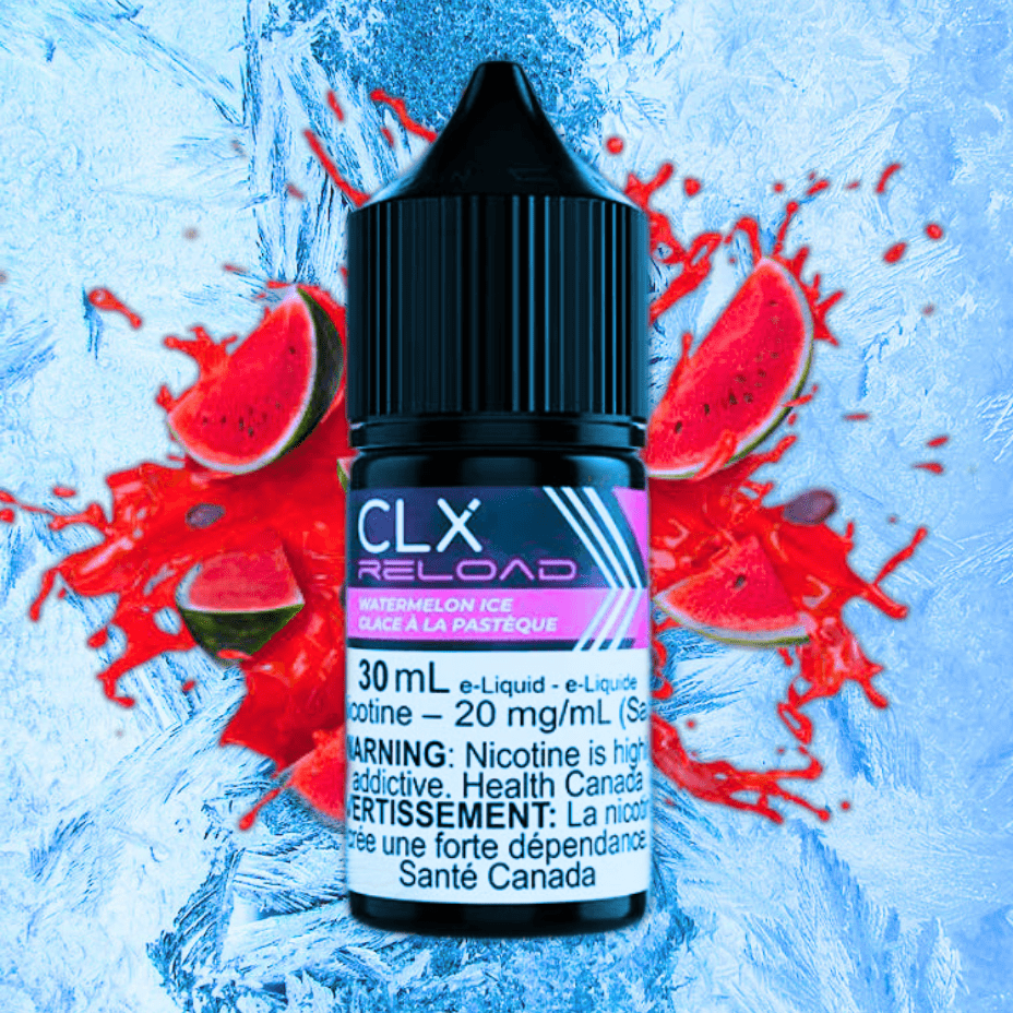 Watermelon Ice Salt by CLX Reload E-Liquid 30mL / 10mg Okotoks Vape SuperStore Okotoks Alberta