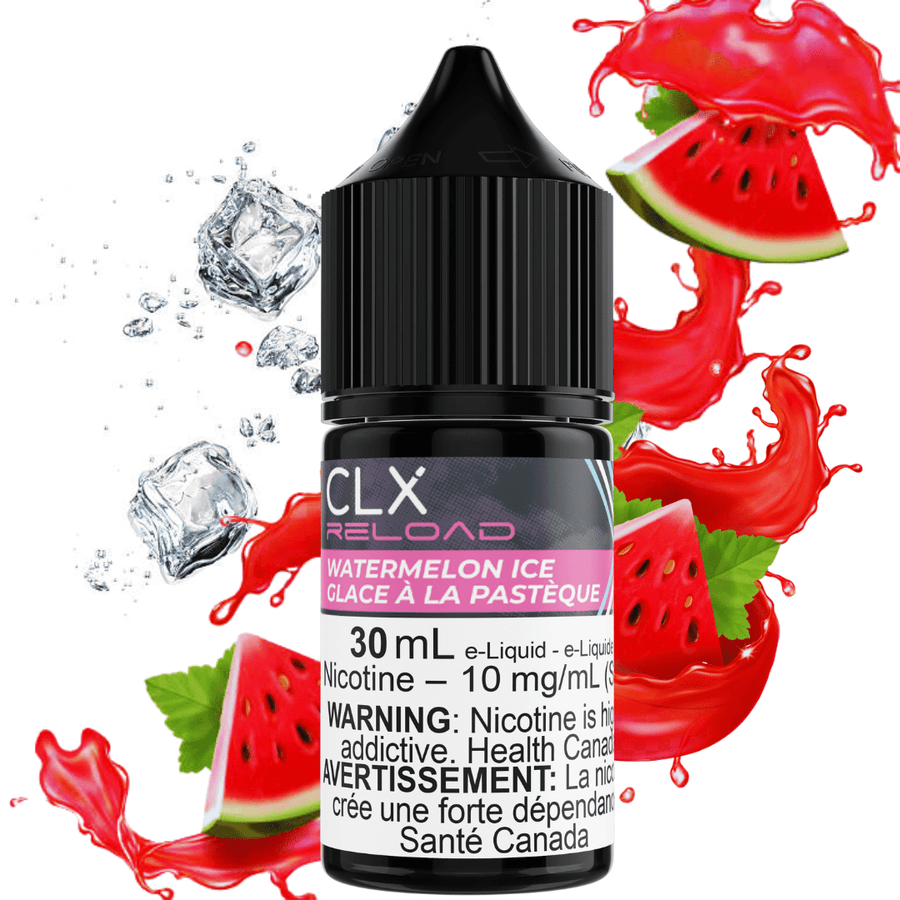 Watermelon Ice Salt by CLX Reload E-Liquid Okotoks Vape SuperStore Okotoks Alberta