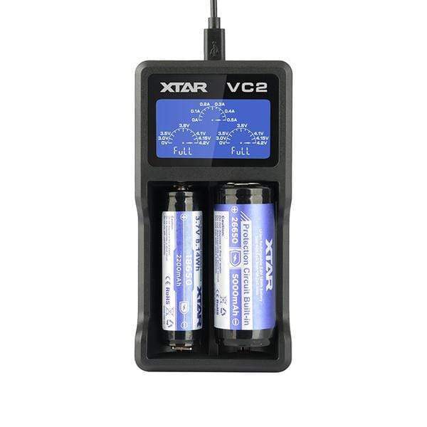 X-TAR VC Battery Chargers VC2-bay Okotoks Vape SuperStore Okotoks Alberta