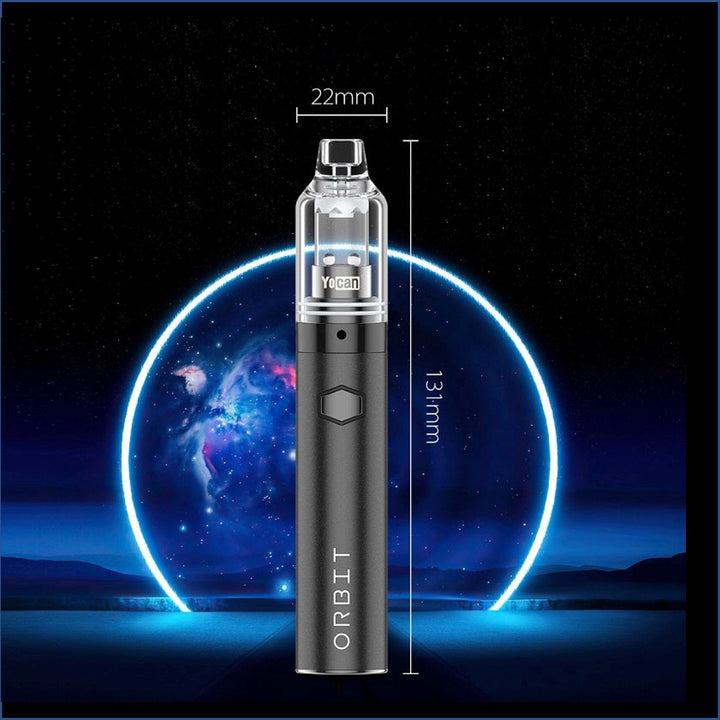 Yocan Orbit Portable Terp Bead Vaporizer Kit 1700 mAh / Black Okotoks Vape SuperStore Okotoks Alberta