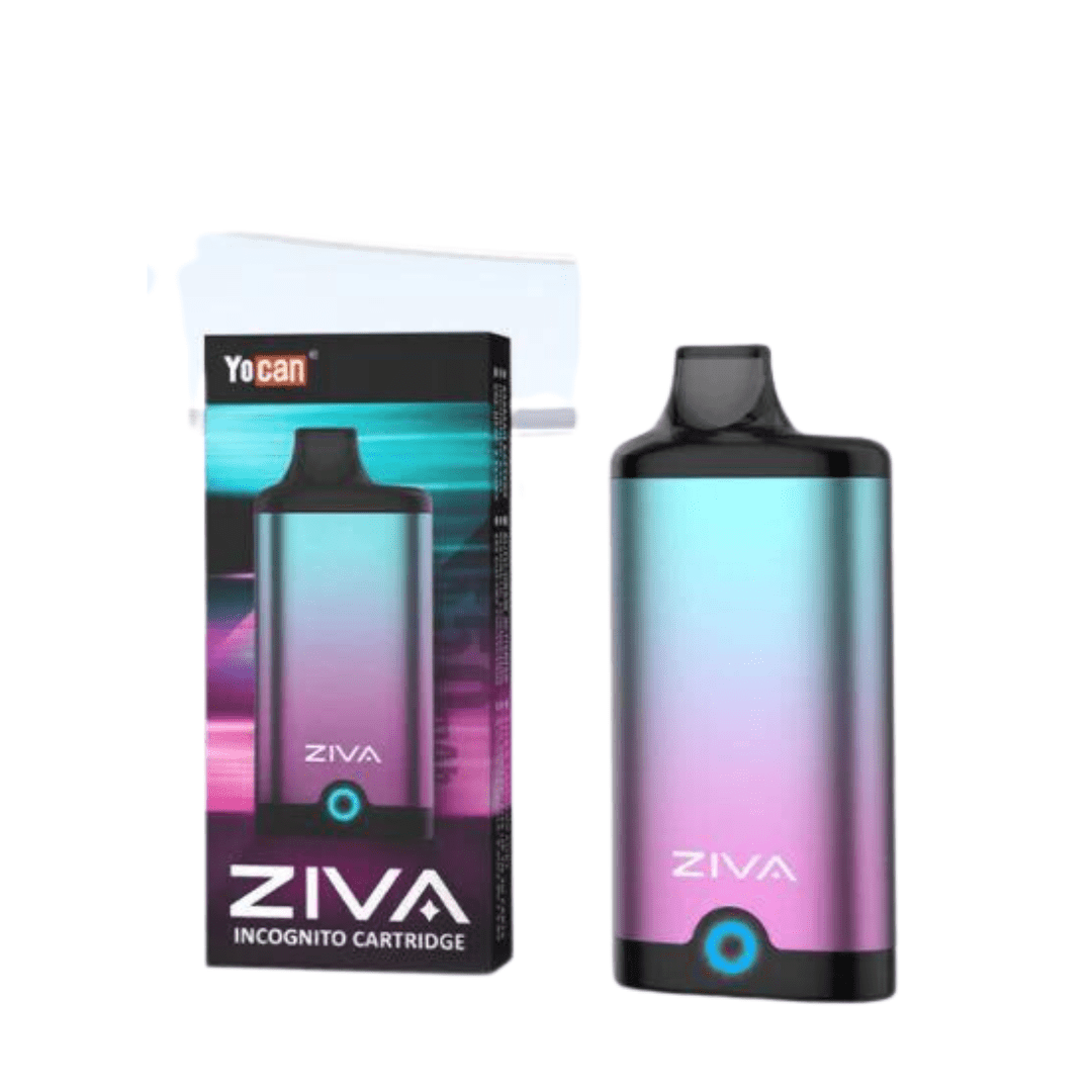 Yocan Ziva Smart 510 Battery Blue Purple Gradient Okotoks Vape SuperStore Okotoks Alberta